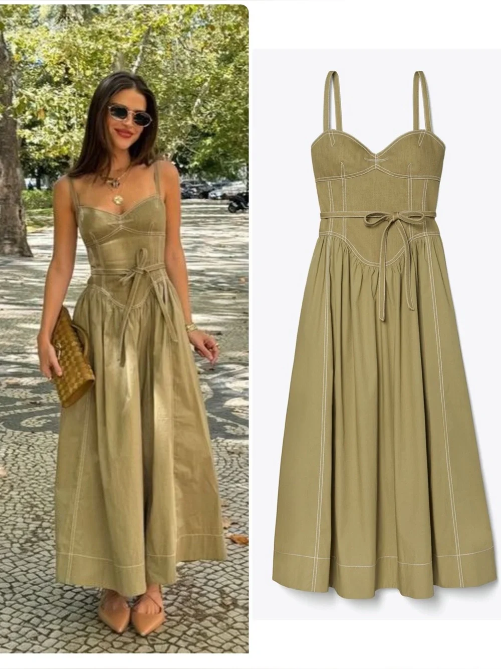 New Tory Burch Cotton Twill Dress